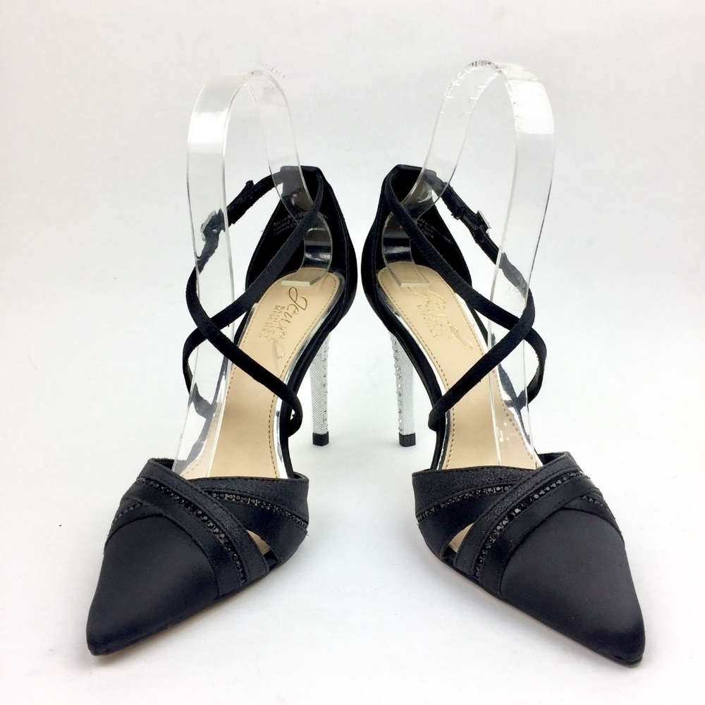 BADGLEY MISCHKA Jewel heel pump sz 9.5